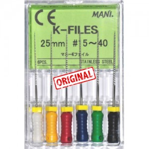 K-File - ендоінструмент, 6 шт. (MANI)